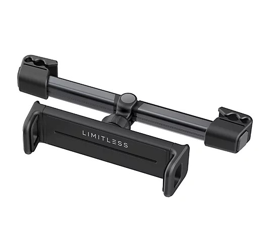 Limitless Adjustable Headrest Tablet Mount | QVC