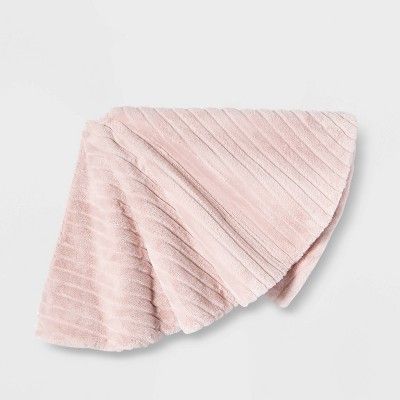 Cut Faux Fur Tree Skirt Blush - Wondershop™ | Target