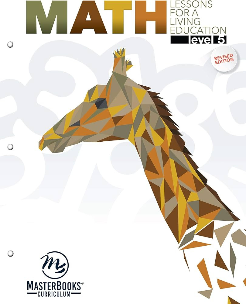 Math: Lessons for a Living Education, Level 5 | Amazon (US)
