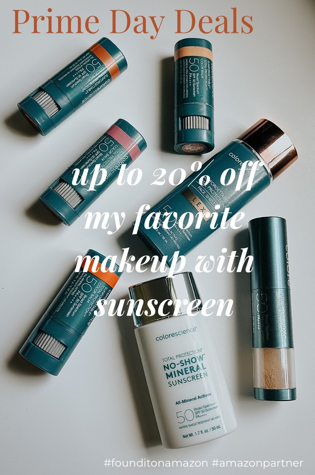 I love these makeup products with spf 50! Been wearing these products for years now and have yet to find anything better. @amazon @amazonbeauty #amazonpartner #founditonamazon #amazonbeauty 

#LTKBeauty #LTKOver40 #LTKSaleAlert