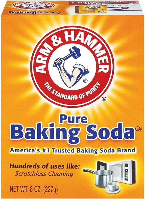 Arm & Hammer Pure Baking Soda, 8oz, Pack of 2 | Amazon (US)
