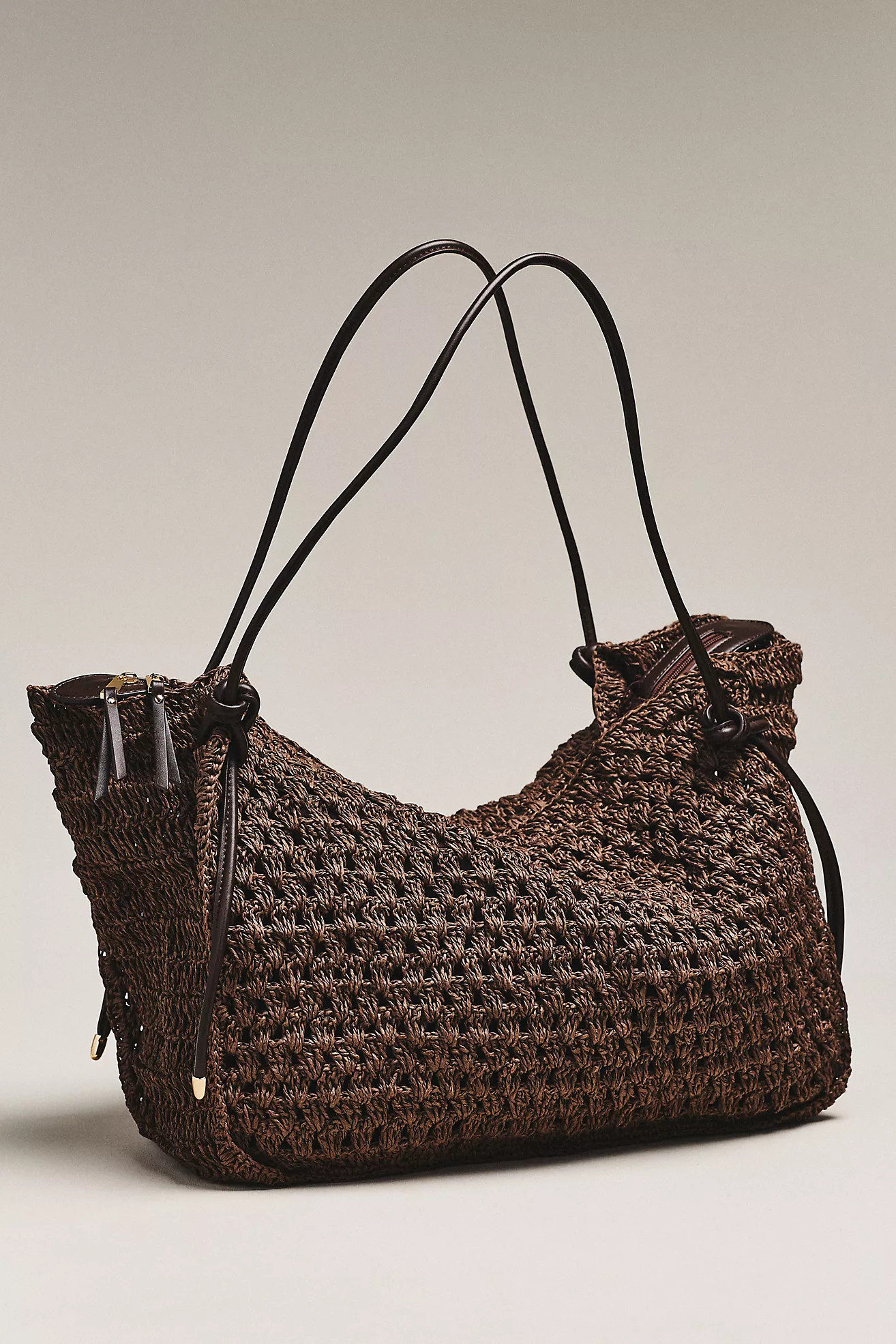 Dolce Vita Ravello Raffia Shoulder Bag | Anthropologie (US)