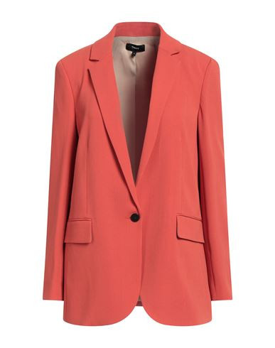 Theory Woman Blazer Orange Size 2 Triacetate, Polyester | YOOX (US)