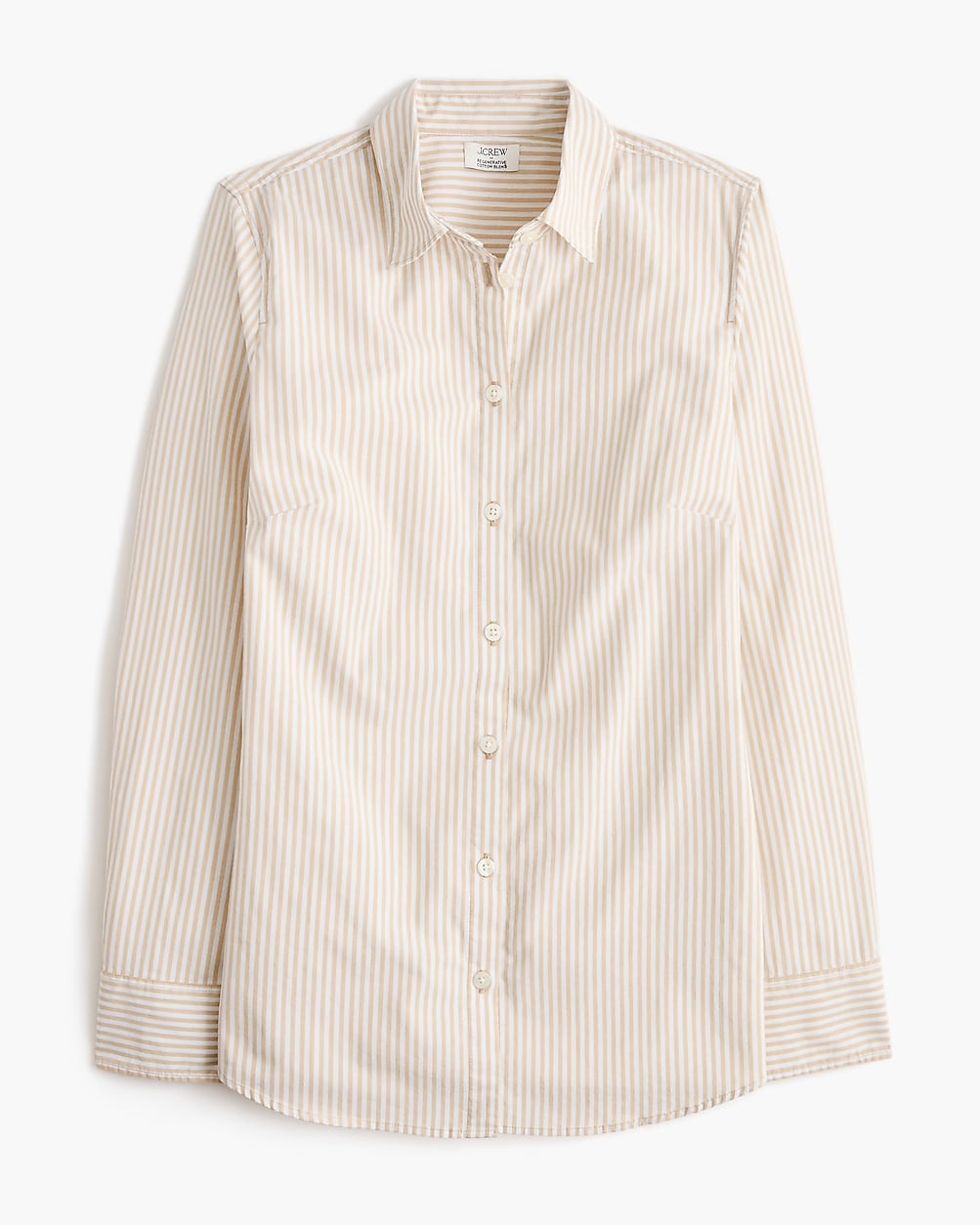 Poplin button-up shirt in signature fit | J.Crew Factory