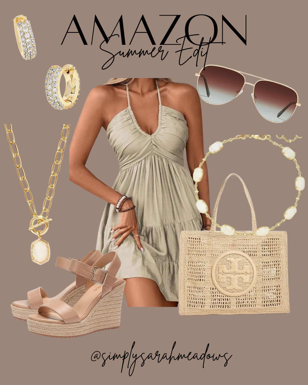 Summer chic! Check out these must-have accessories and dresses on my shop @simplysarahmeadows #SummerStyle #AmazonFinds #LTKStyle #LTKFinds #LTKSummer #LTKSpring #SummerDresses #AffordableFashion #MomStyle #TrendingNow 

 #LTKootd #LTKOver40 #LTKTravel