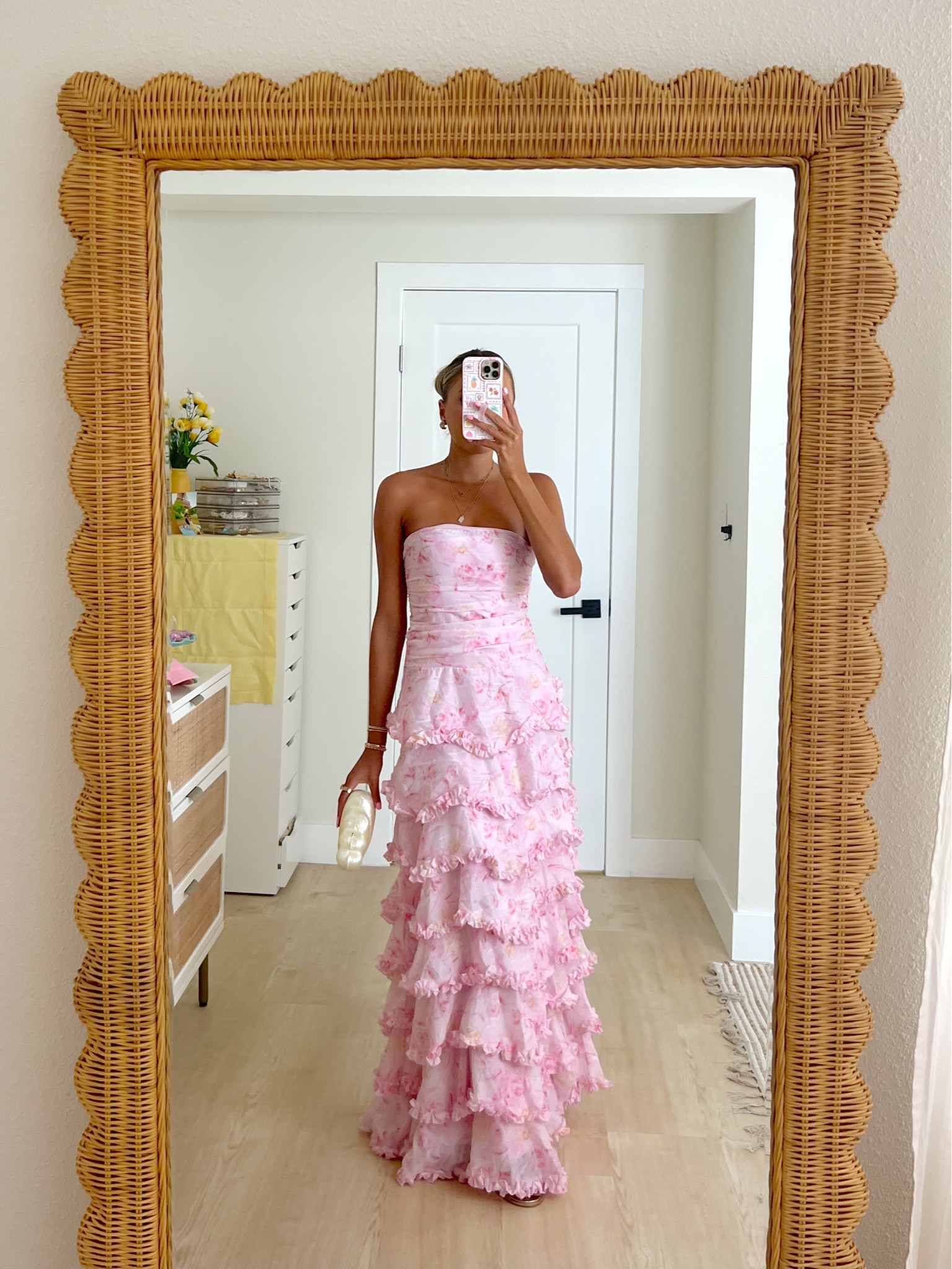 the cutest spring wedding guest dress from lulus! use code STYLEDBYMCKENZ for 20% off first purchases 🌴

#LTKWedding
