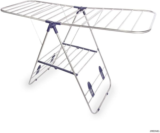 Stainless Steel Clothes Drying Rack – Adjustable Gullwing and Foldable for Easy Storage – Rus... | Amazon (US)