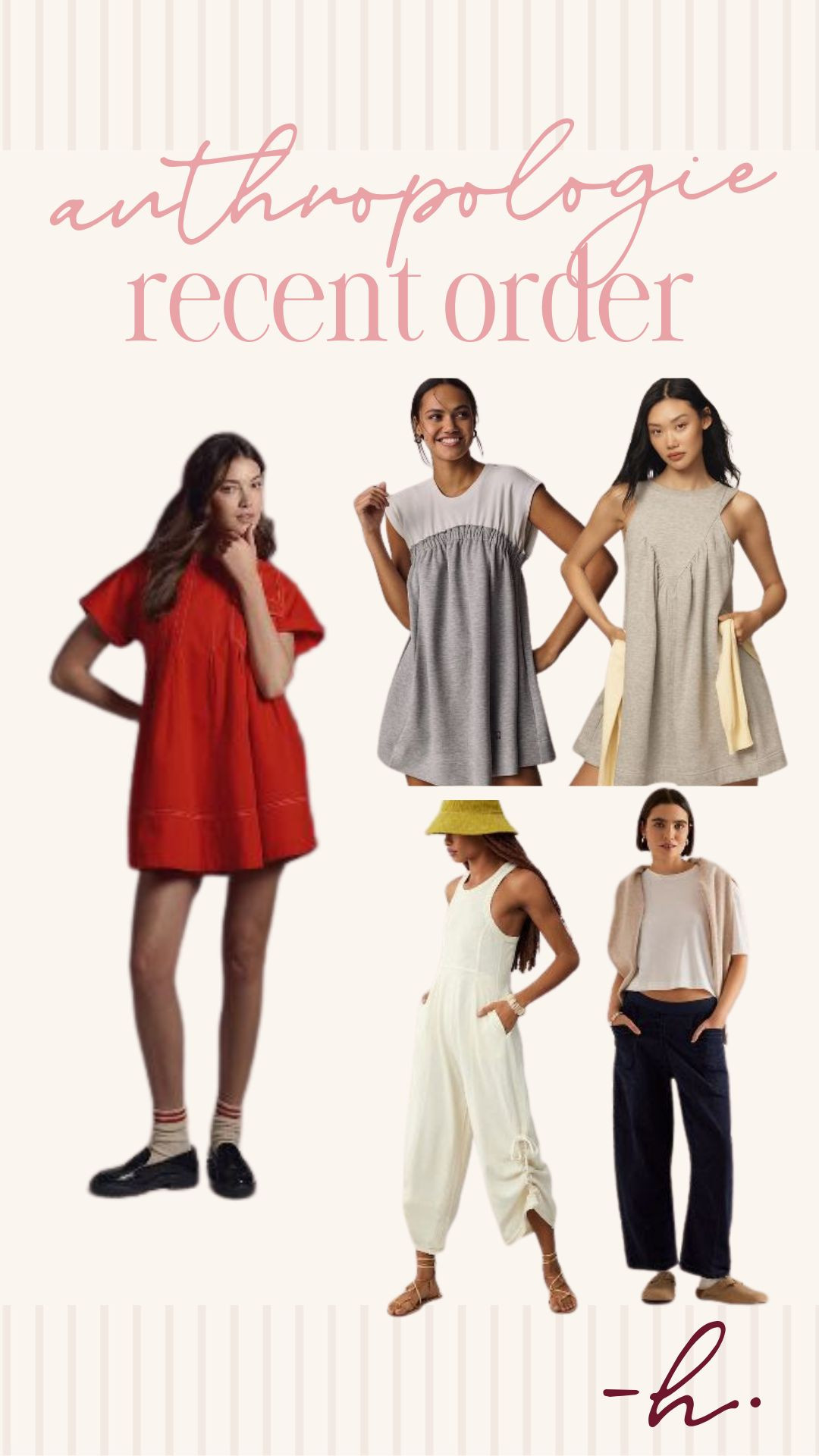 My recent Anthropologie order! Such cute finds that are also bump friendly! 

 #LTKWatchNow #LTKSeasonal #LTKStyleTip