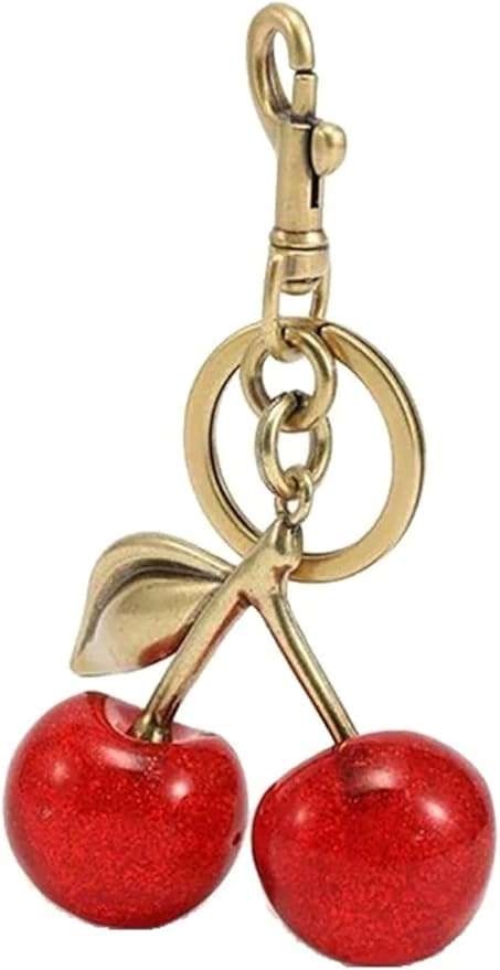 COSSIKA Stylish Cherry Bag Charm Keychain Pendant | Amazon (UK)