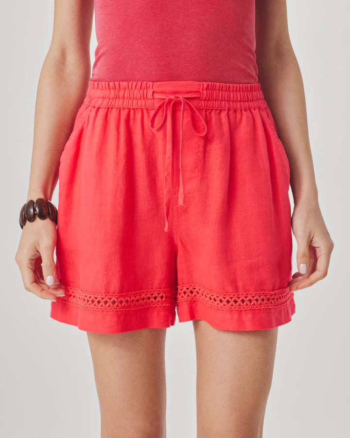 Stella Linen Trim Short | Splendid
