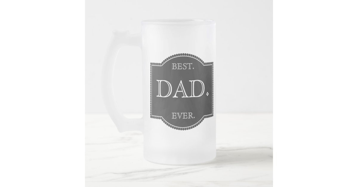 Black Label Frosted Glass Beer Mug | Zazzle.com | Zazzle
