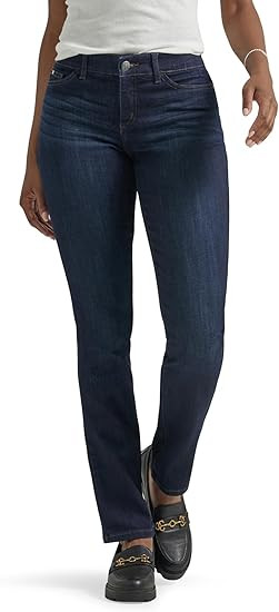 Lee Women's Ultra Lux Comfort with Flex Motion Straight Leg Jean | Amazon (US)