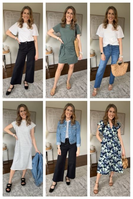 Target spring outfit ideas! I’m wearing my true size small in each, size 6 in the jeans. #targetstyle

#LTKover40 #LTKfindsunder50 #LTKstyletip