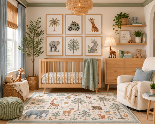 Creating a nursery that feels calm, cozy, and full of personality