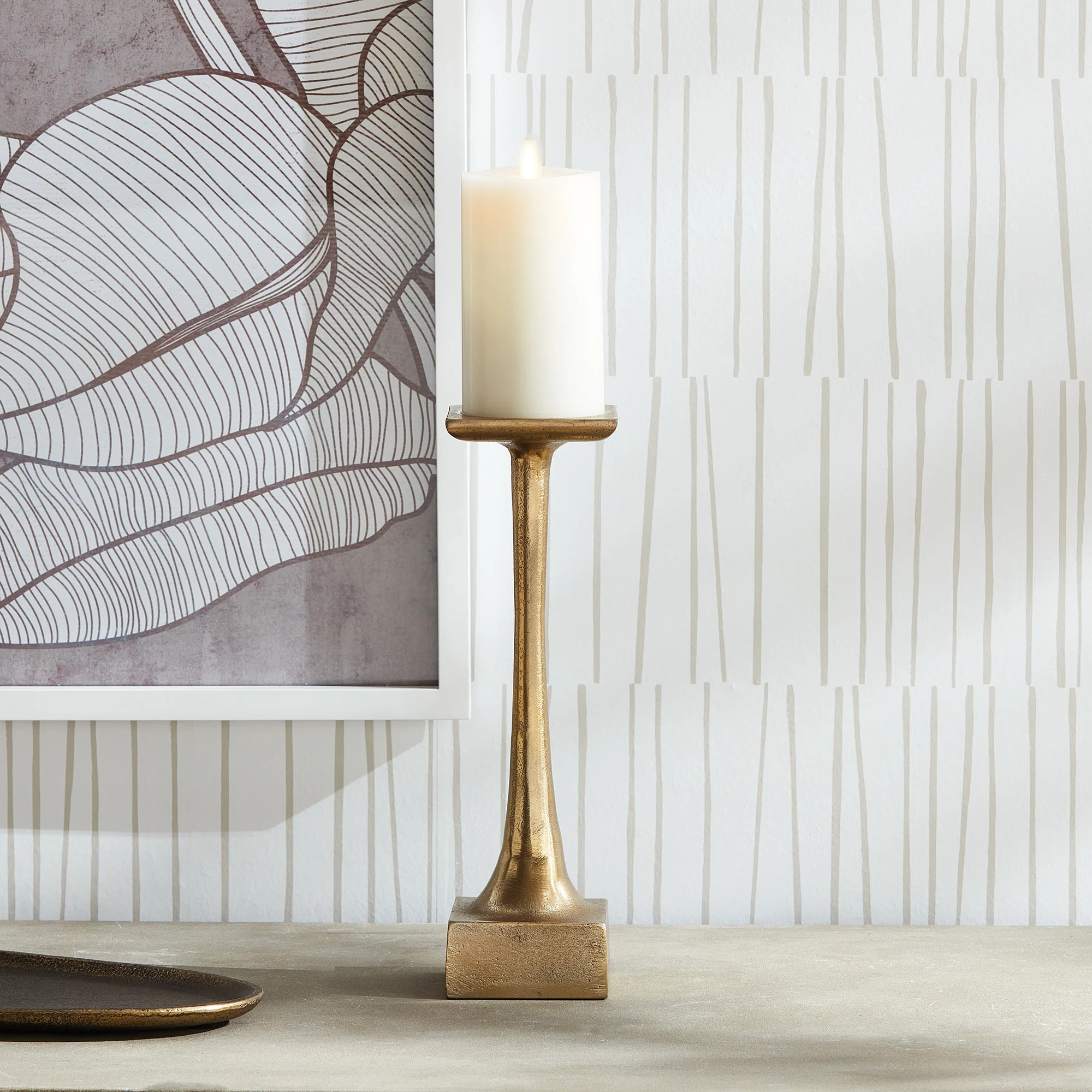 Kelly Clarkson Home Ginny Aluminum Tabletop Candlestick "& Reviews" | Wayfair | Wayfair North America