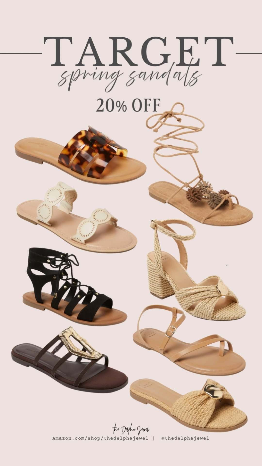 @Target 20% off women's shoes‼️🩴👡

Springs outfits 2026, date night outfits, summer outfits, over 40 style