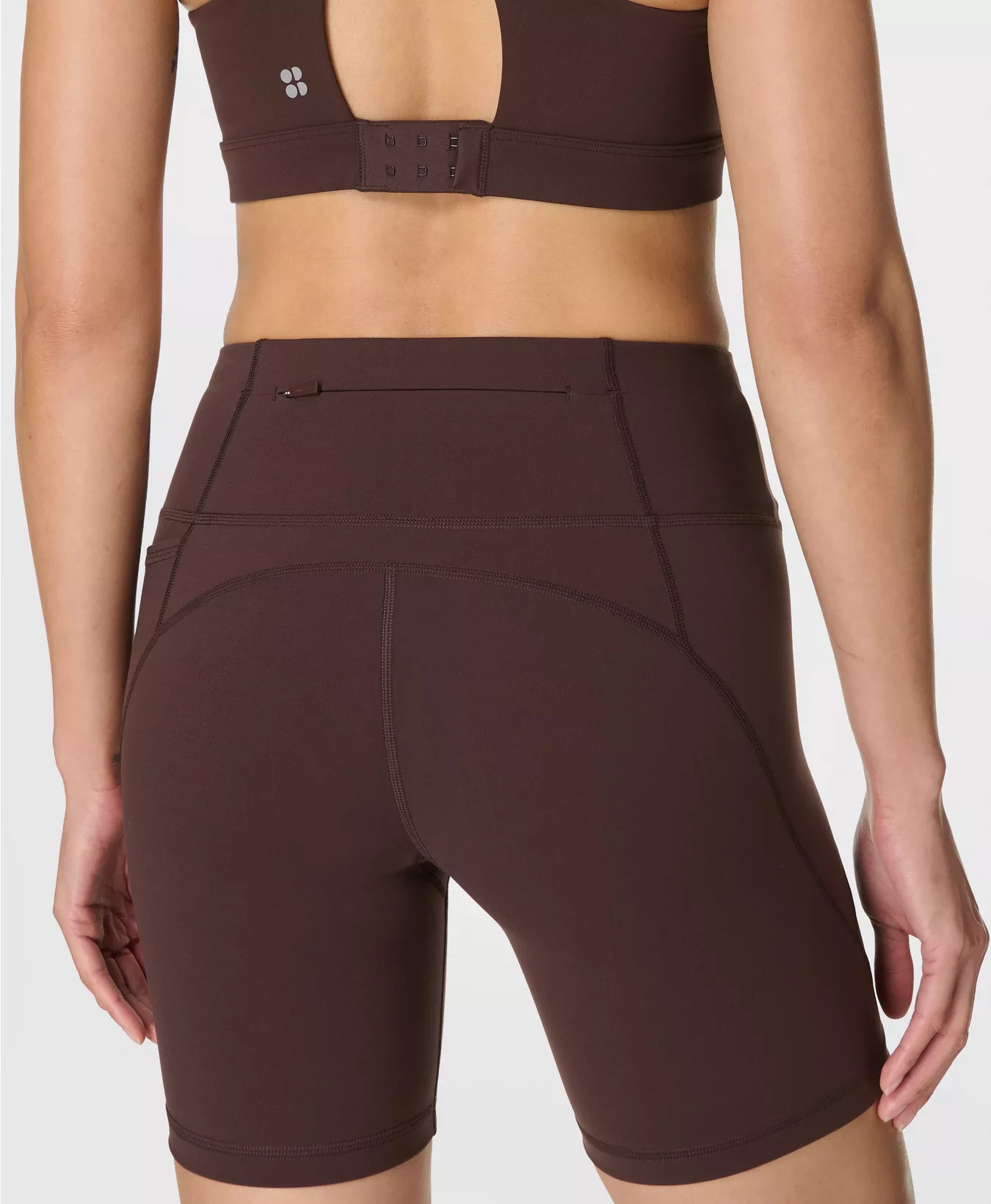 Power 6" Cycling Shorts - Sable Brown | Women's Shorts + Skorts | Sweaty Betty | Sweaty Betty UK