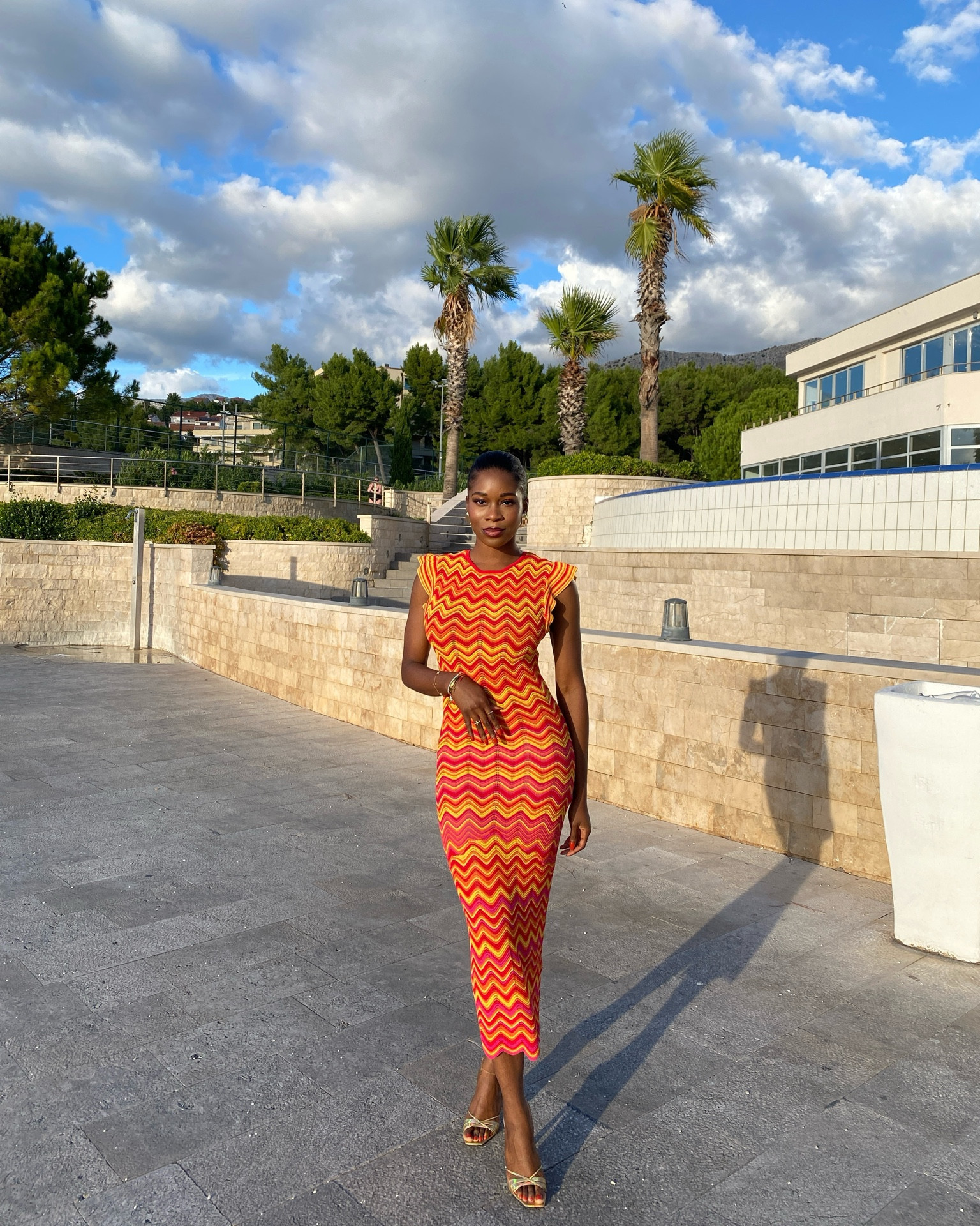 Walking, talking starburst ❤️🧡💛 #holidayoutfits

#LTKtravel #LTKuk