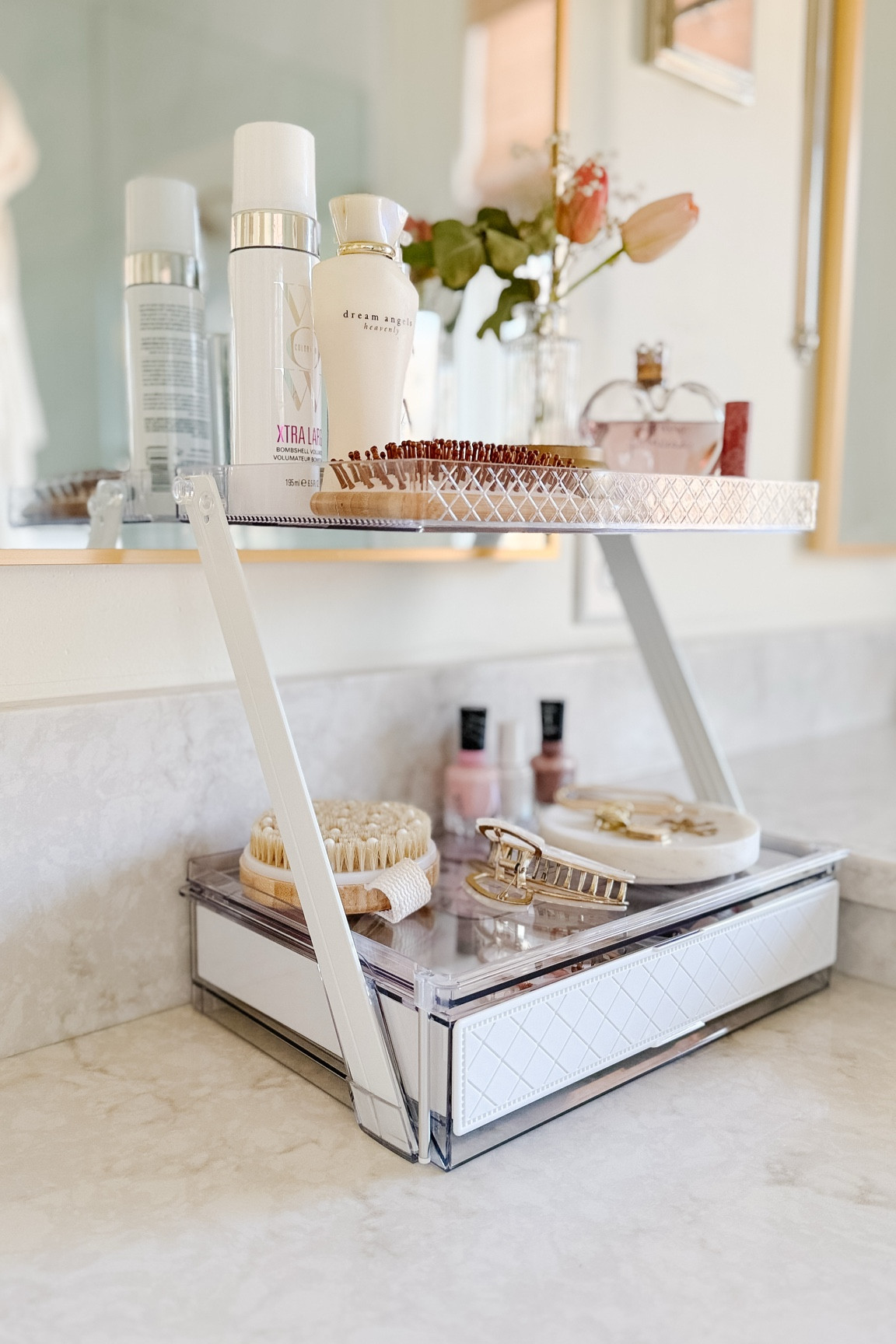 I have been enjoying our two-tier bathroom counter organizer from Amazon and right now there is a 25% off coupon you can clip! 

#LTKSaleAlert #LTKHome #LTKFindsUnder50