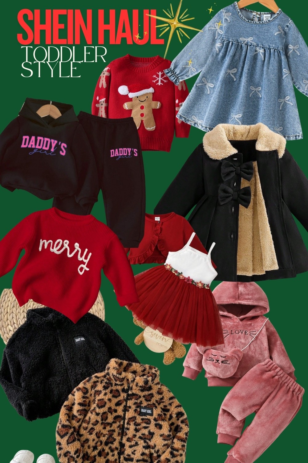 SHEIN Fall & Holiday Haul — Toddler Edition 🍁🎄✨
From cozy sweaters to the cutest holiday dresses and jammies — I found sooo many adorable pieces for the minis!! 👧🏾🛍️
Linking all my favorite finds from this haul so your little one can be cute all season long! 💕

#SHEINKids #ToddlerFashion #HolidayOutfits #FallStyle #LTKKids #LTKHoliday #ToddlerOOTD #MiniStyle #CozySeason #ChristmasReady

#LTKSeasonal #LTKHoliday #LTKKids