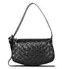 PS PETITE SIMONE Woven Crossbody Bags for Women Trendy Leather Shoulder Bags Purse Handbags Adjus... | Amazon (US)