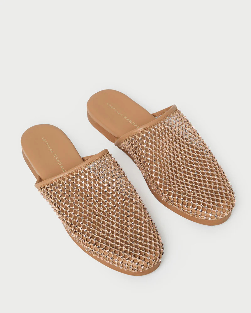 Roni Dune/Crystal Netted Slide | Loeffler Randall