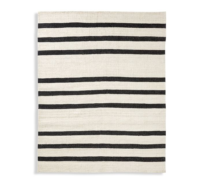 Danton Stripe Natural Fiber Rug | Pottery Barn (US)