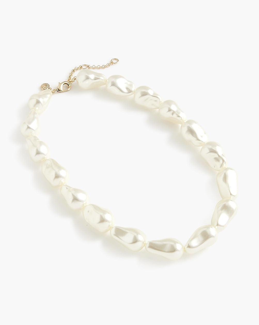 Large pearl-effect necklace | J.Crew Factory