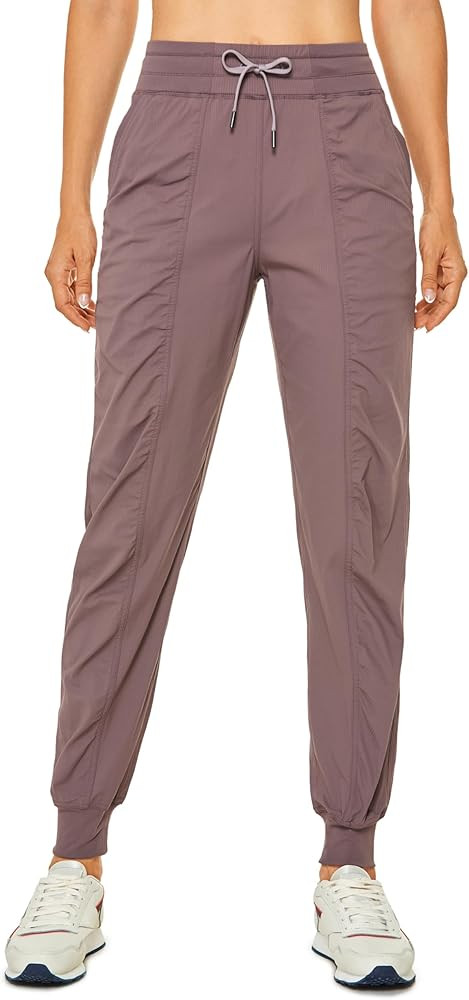 CRZ YOGA Lightweight Workout Joggers for Women, High Waisted Outdoor Running Casual Track Pants w... | Amazon (US)