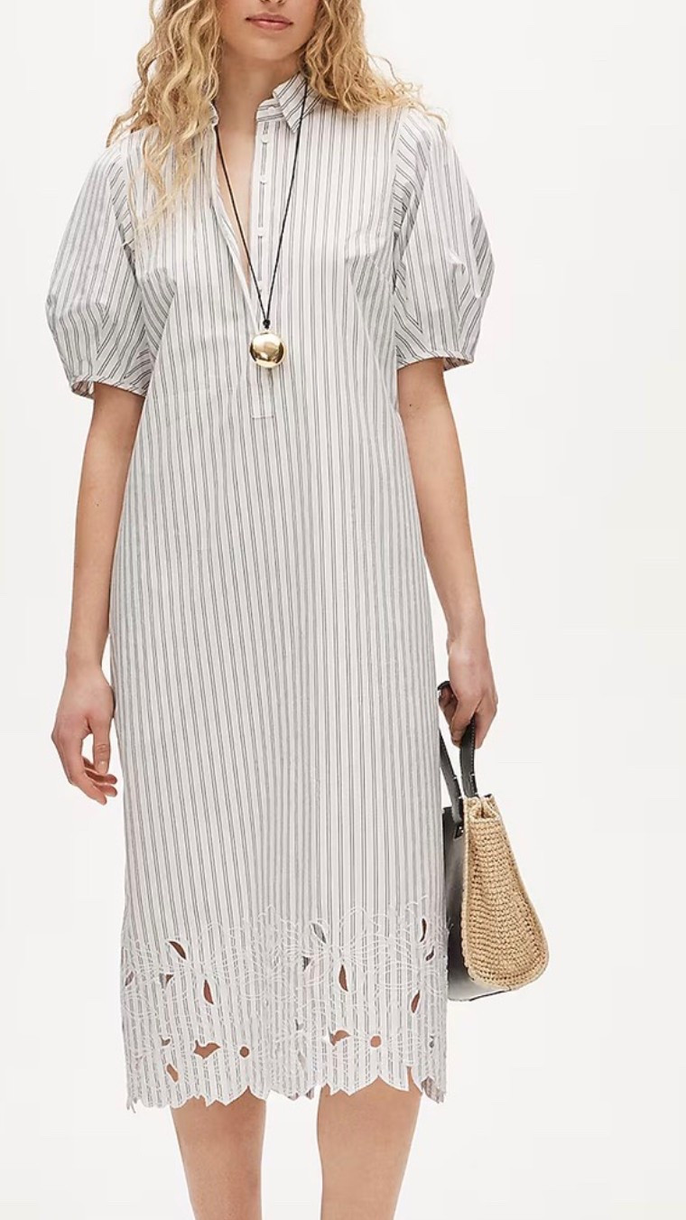 Love this dress!! 30% off! Easy outfit. Also in a puff sleeve top. 
J crew 
Summer dress 

#LTKSaleAlert #LTKootd #LTKOver40