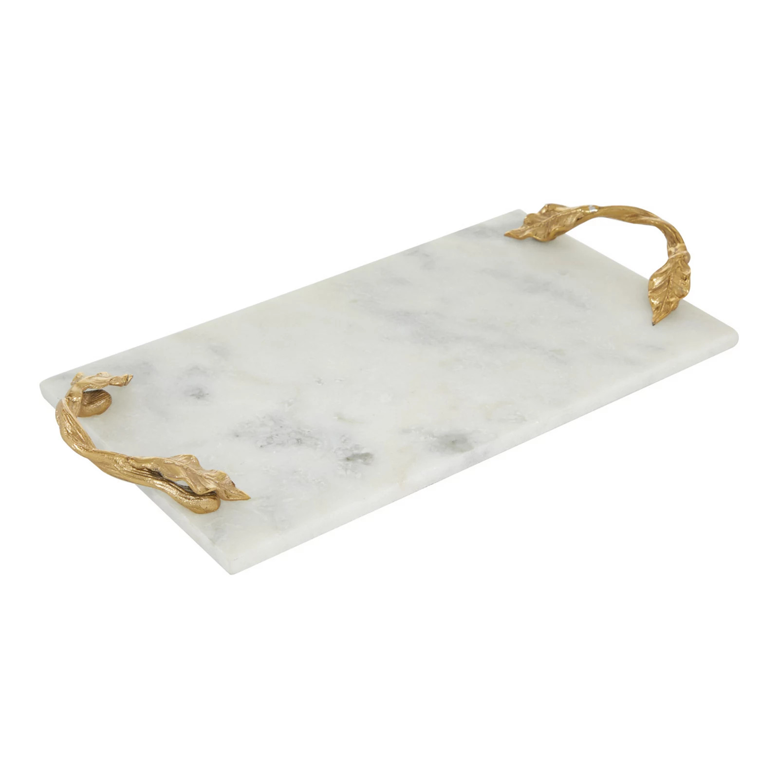 Stella & Eve Marble Decorative Tray Table Decor, White, Small | Kohl's