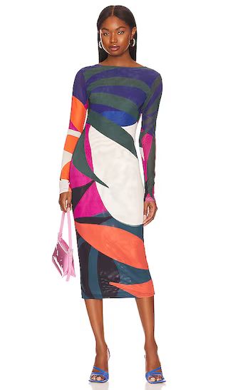 x REVOLVE Mona Midi Dress in Palm Springs | Revolve Clothing (Global)