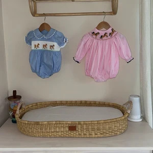 Daisy Whispers Rattan Wall Shelf - Boho Rattan Home Nursery Decor - Etsy | Etsy (US)