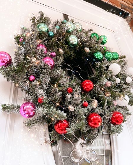 DIY wreath idea! This specific wreath is the 30inch from Amazon! #amazinfinds #amazon #targetfinds #target #diywreath #christmasdecor

#LTKHoliday #LTKunder50 #LTKhome