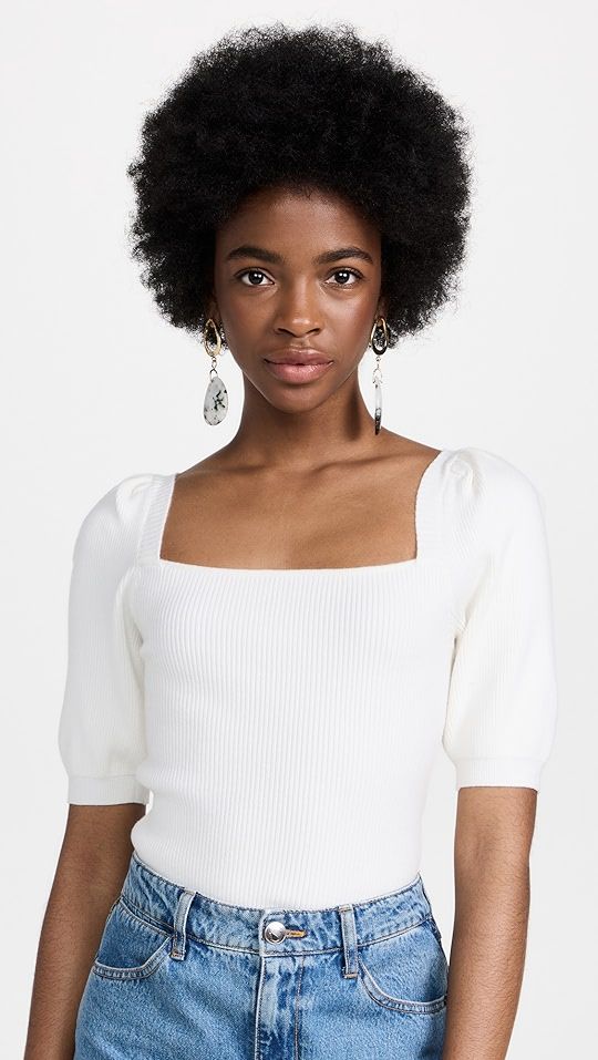 Sibyl Short Sleeve Sweater Top | Shopbop