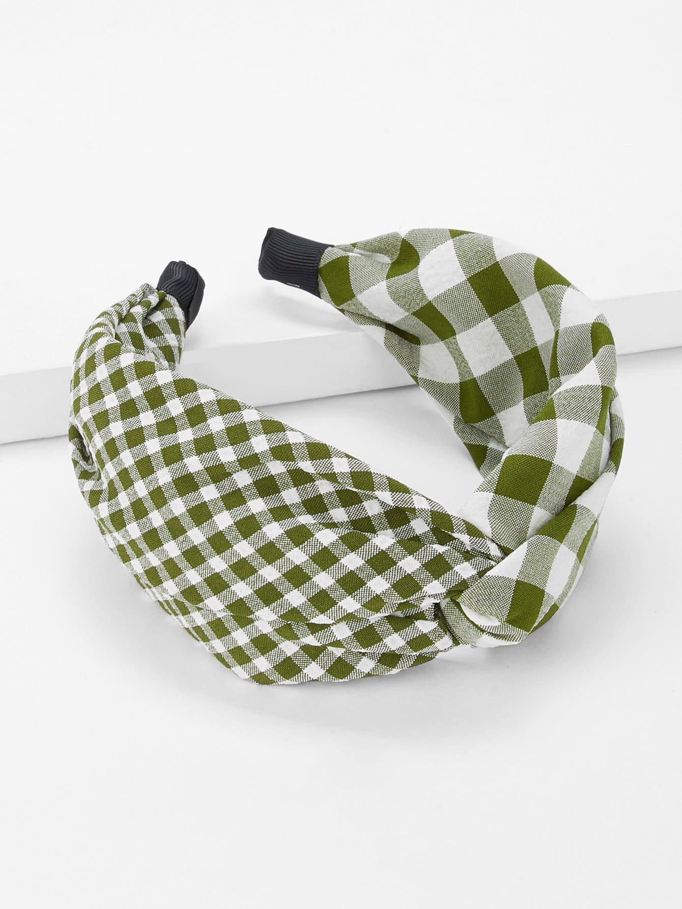 Gingham Twist Headband | Stella La Moda Ltd