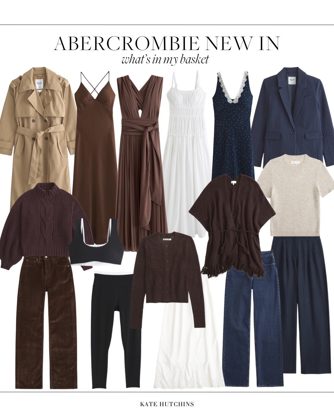 Abercrombie new in🤎 here is what’s on my wishlist 

#LTKdresses #LTKjeans #LTKuk