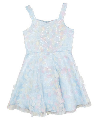 Big Girls Soutache and Sequin Social Dress | Macy's