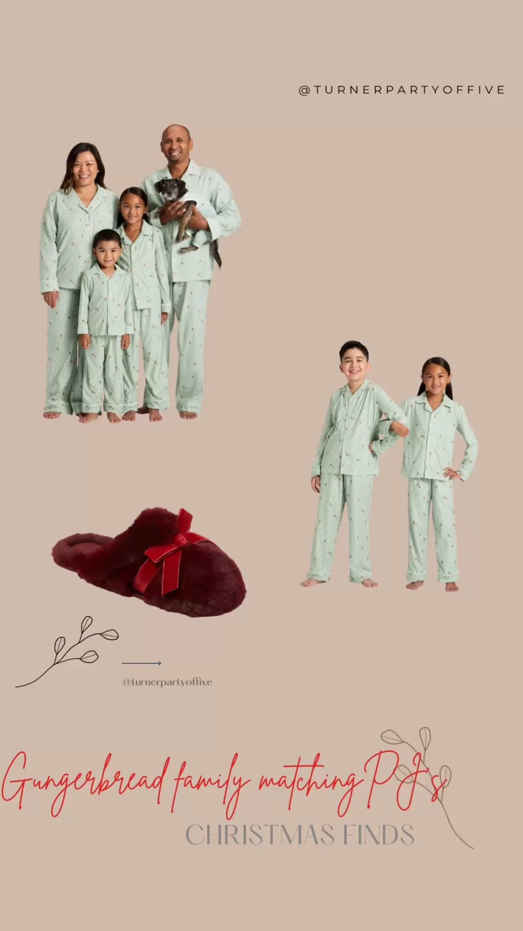 I love the family matching pjs we selected from Target this year! The gingerbread theme is so cute! We paired the look with the plus slippers that have a gripped bottom. Love that the house shoes are for me and my girls. Pjs, Christmas pajamas, target style 

#LTKHoliday #LTKFamily #LTKFindsUnder50