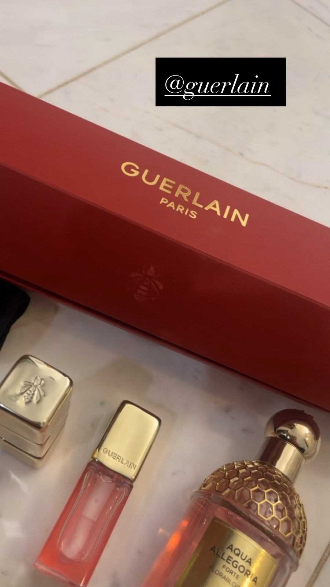 @Guerlain sent me the cutest PR package. I absolutely love their products. I have visited one of their boutiques when I was in Vegas and instantly fall in love of course I love everything that’s Paris so I got myself some holiday gifts last year from them got their beautiful lipstick container while we were at the boutique in Vegas and then ordered some more stuff from them as well. ￼

#LTKmomlife #LTKselfcare #LTKmorningroutine