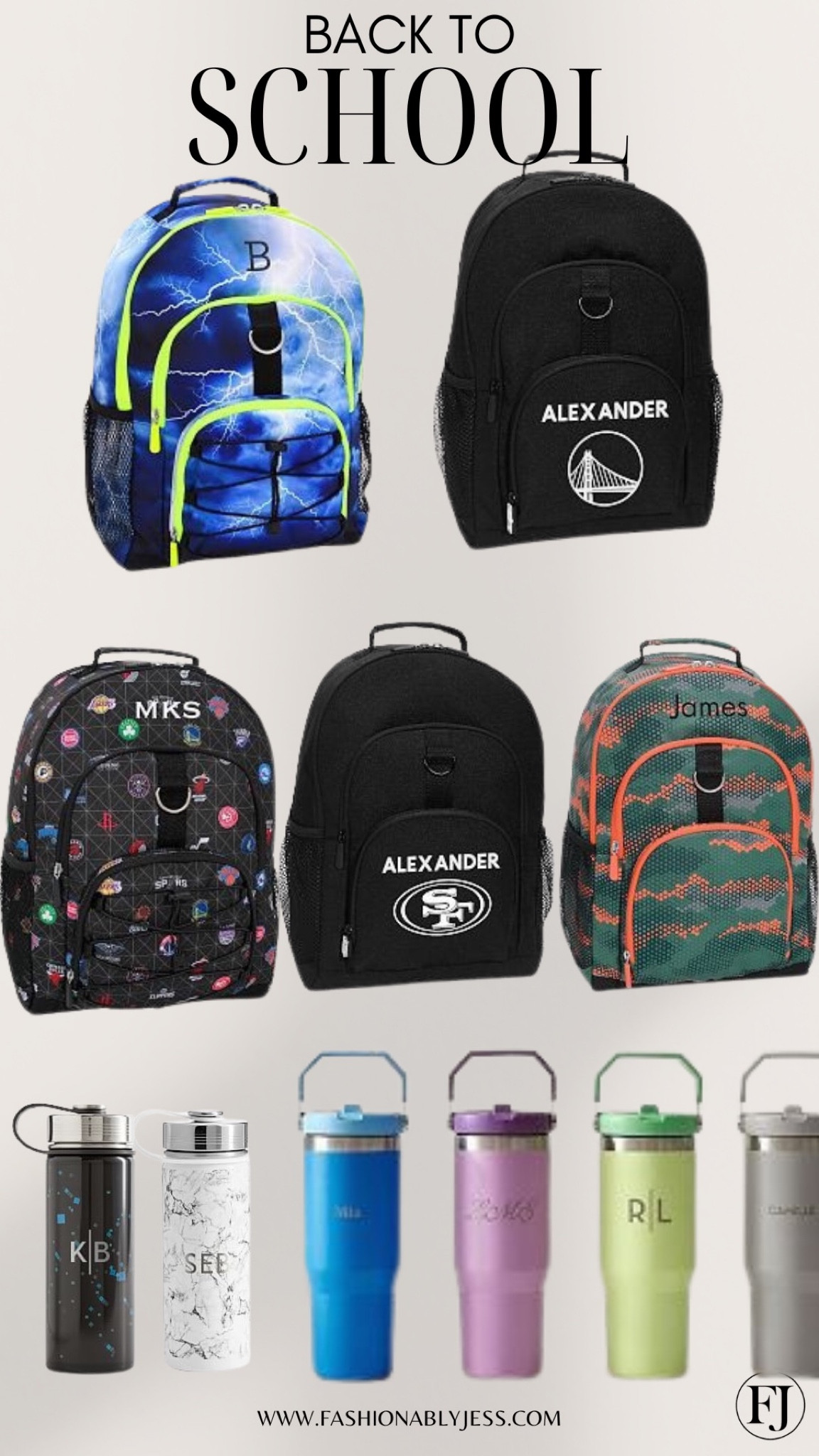 Cute back to school essentials from pottery barn 

#LTKStyleTip #LTKKids #LTKBacktoSchool