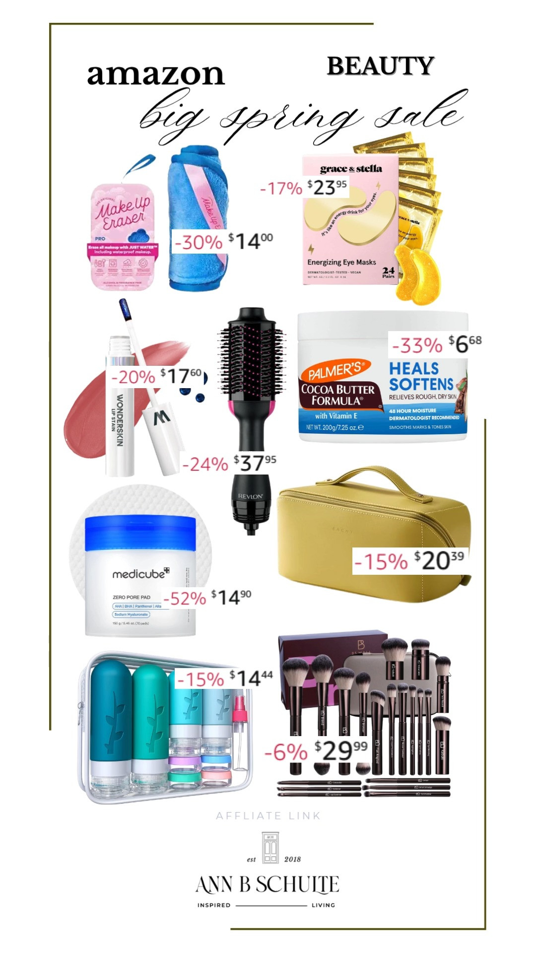 Score some beauty must-haves this Amazon Big Spring Sale! From sleek hair dryers to chic under eye masks, refresh your beauty routine with these amazing finds. Shop now and sparkle! ✨💄 #AmazonBigSpringSale #BeautyEssentials #AmazonFinds 

 #LTKSaleAlert #LTKBeauty