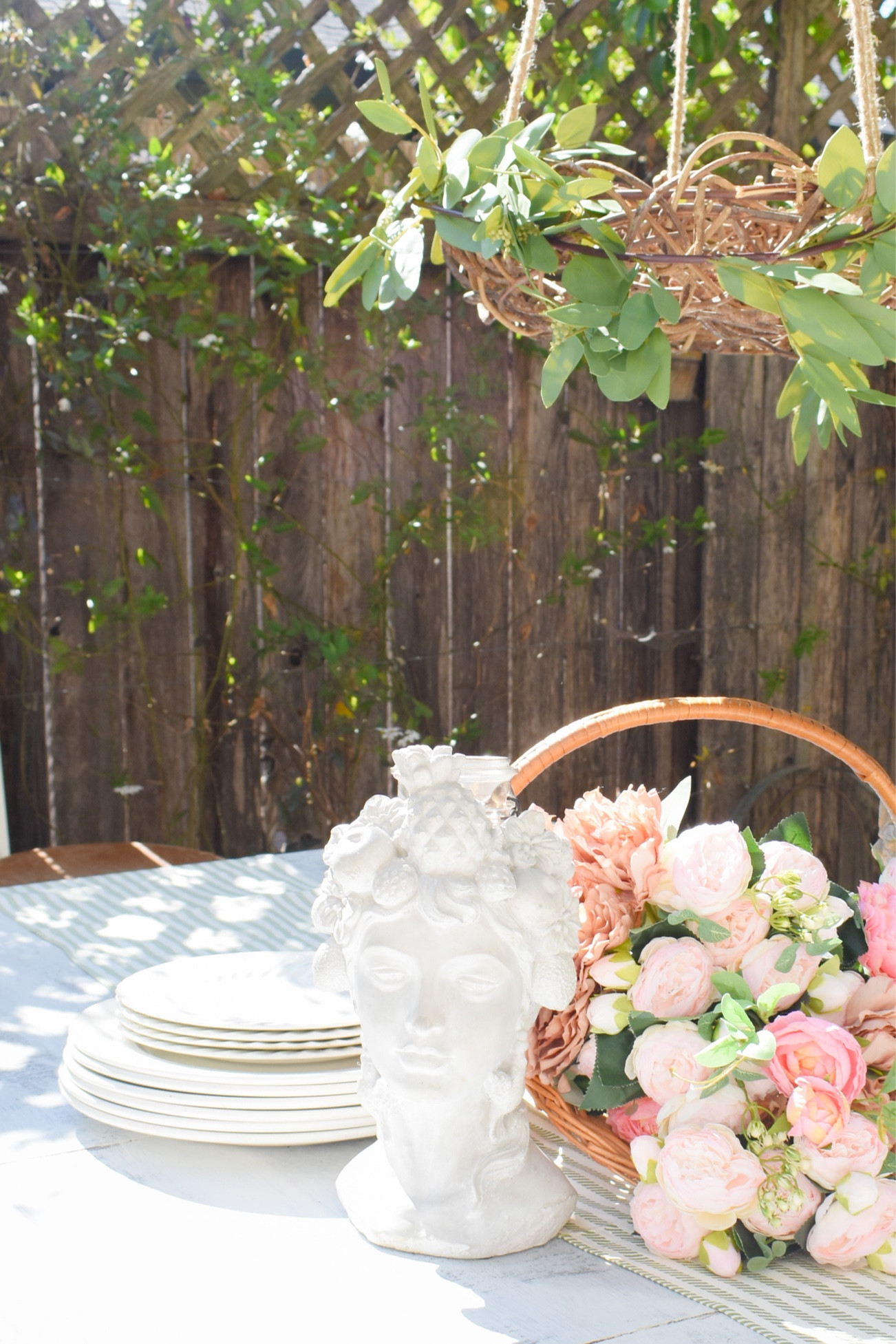 Outdoor Tablescape #anthropologie #homedecor #tablelinens

#LTKunder50 #LTKhome #LTKeurope