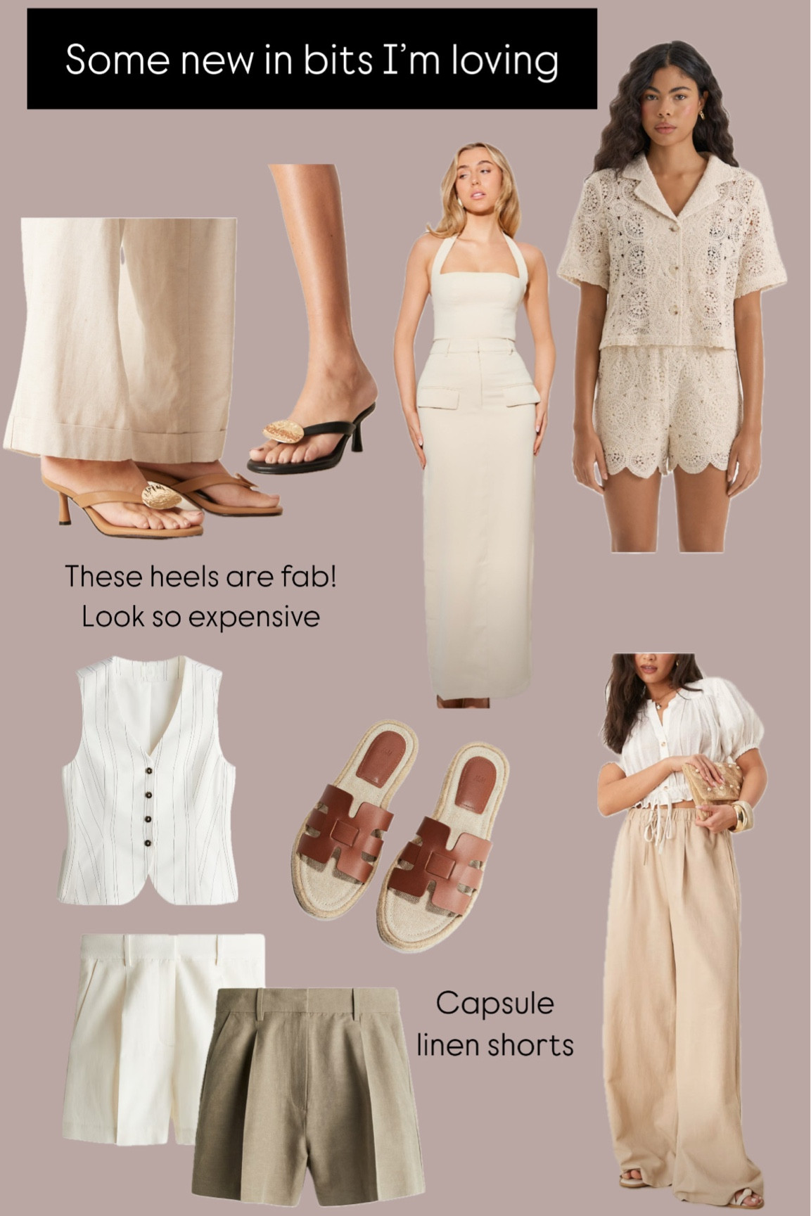 Some new in bits I’m eyeing up. Lots of beige tones as I just find them so versatile for this time of year 🤎

#LTKuk #LTKspring #LTKeurope