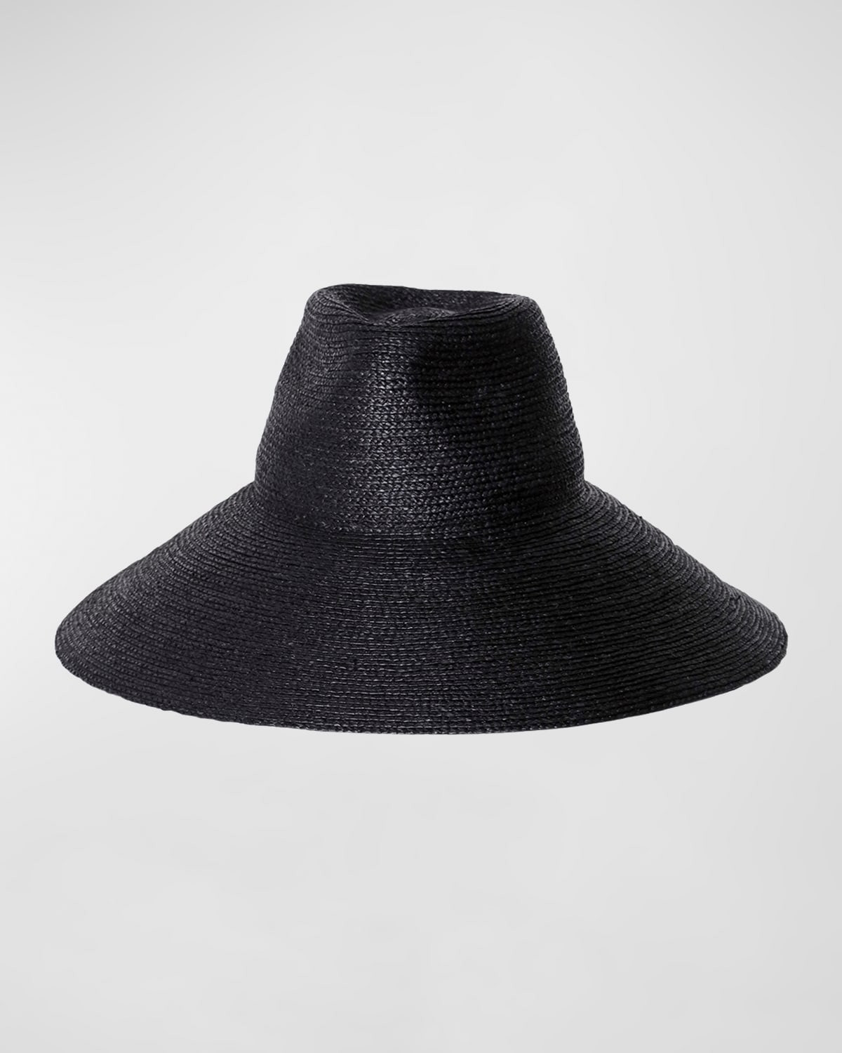 Tinsley Packable Raffia Wide-Brim Hat | Neiman Marcus