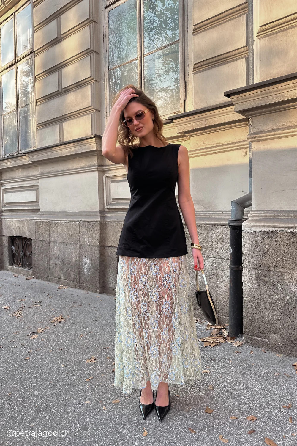 Robbie Sequin Maxi Dress Black | VRG Grl