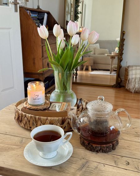 Cosy Cottage -style Tea time 😌☕️  I’ve included UK & US links  // Candle from YRstudio.co.uk

#LTKSeasonal #LTKhome #LTKfindsunder50