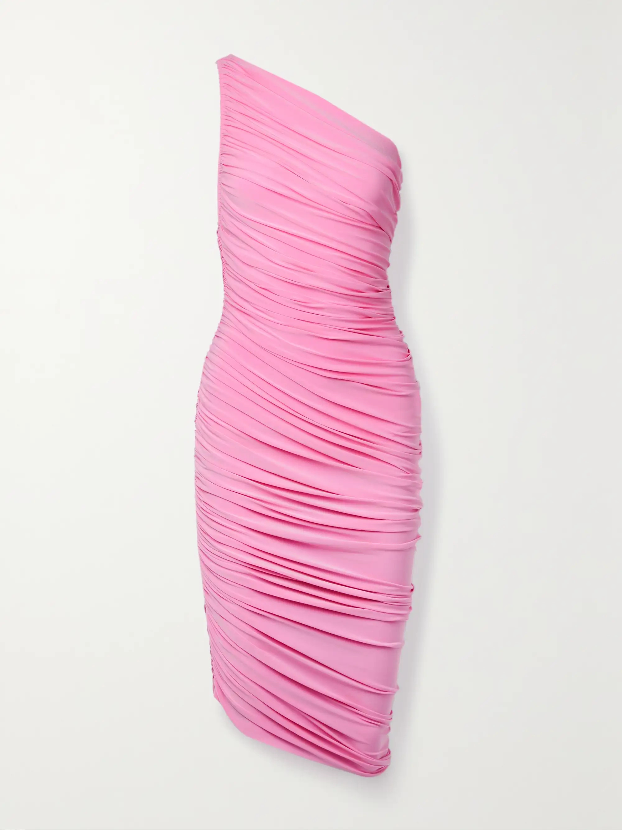 Diana ruched stretch-jersey dress | NET-A-PORTER (US)