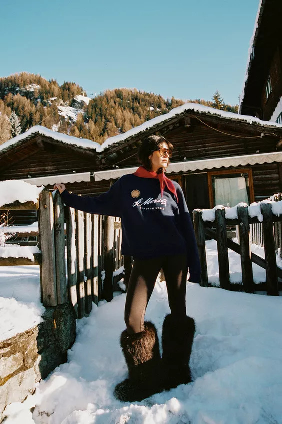 ST. MORITZ® SWEATSHIRT | Zara US