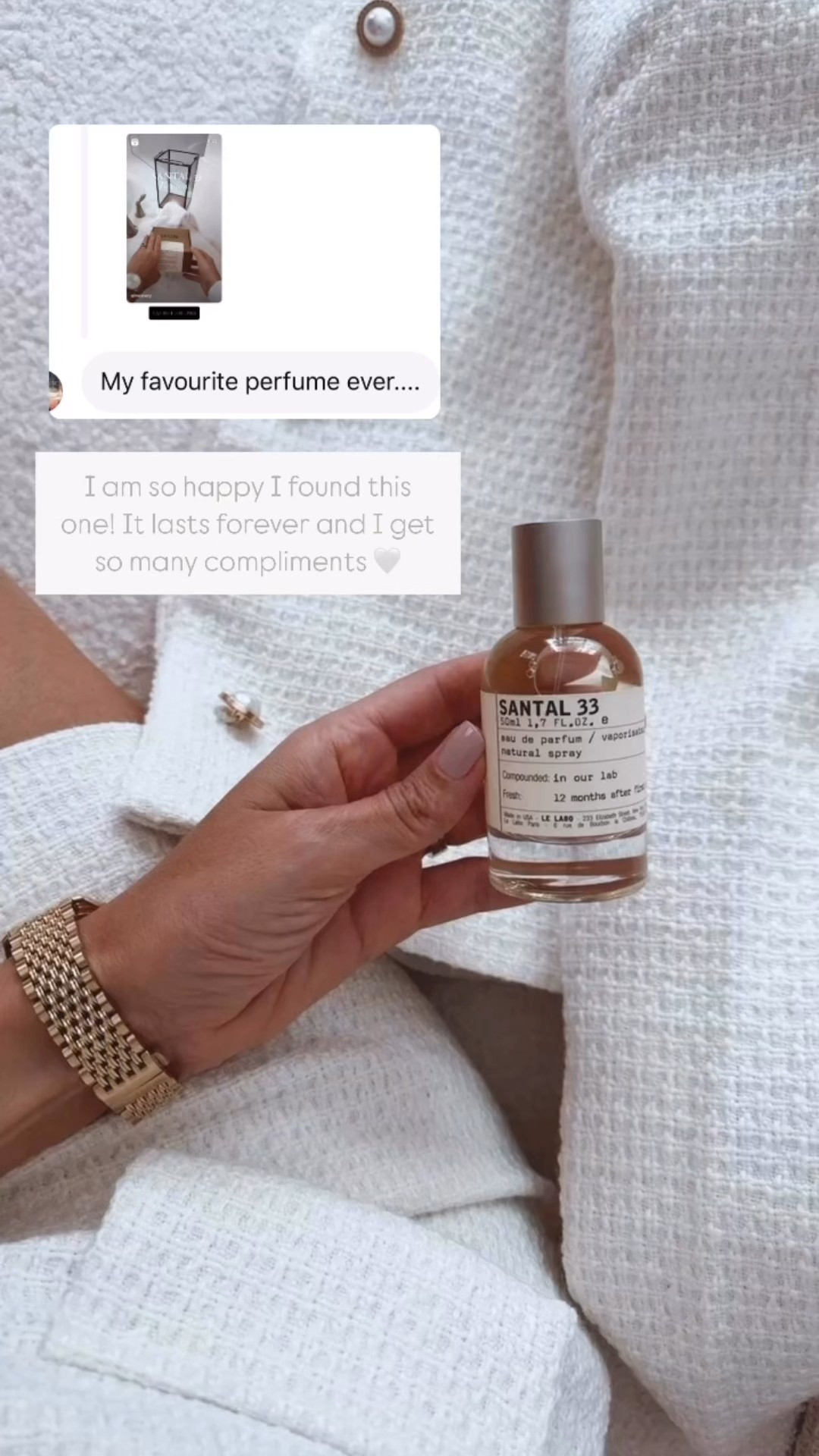 Amazing scent and it lasts forever 
It definitely has the most lasting scent on all perfumes I’ve tried before 
Get many compliments every time I wear it 


#LTKOver40 #LTKStyleTip #LTKSeasonal